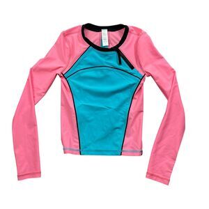 Ivivva 8 Lululemon Long Sleeve Nylon Blend Athletic Shirt‎ Shoulder